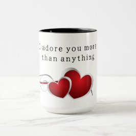 I liebt you more than anything tasse