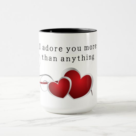 I liebt you more than anything tasse (Zentrum)