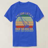 I Lift Crane Operator T-Shirt (Design vorne)
