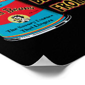 I Like Baked Beans Cold From The Tin Poster (Ecke)