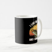 I Like Big B And I Cannot Lie Fishing Kaffeetasse (VorderseiteRechts)