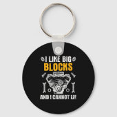 I Like Big Blocks And I Cannot Lie Schlüsselanhänger (Vorderseite)