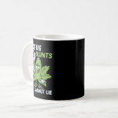 I Like Big Blunts And I Cannot Lie Weed T Lovers Kaffeetasse (Vorderseite Links)
