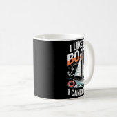 I Like Big Boats I Cannot Lie - Funny Sailing & Kaffeetasse (VorderseiteRechts)
