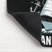 I Like Big Boats I Cannot Lie - Funny Sailing &amp Mousepad (Ecke)