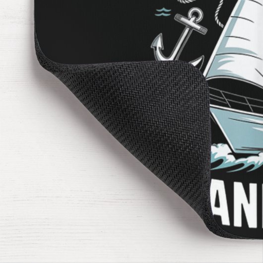 I Like Big Boats I Cannot Lie - Funny Sailing & Mousepad (Ecke)