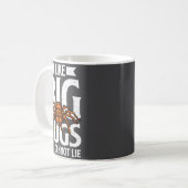 I Like Big Bugs And I Cannot Lie Funny Tarantula L Kaffeetasse (Vorderseite Links)