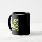 I like big mugs and I can not lie Tasse (Vorderseite Links)