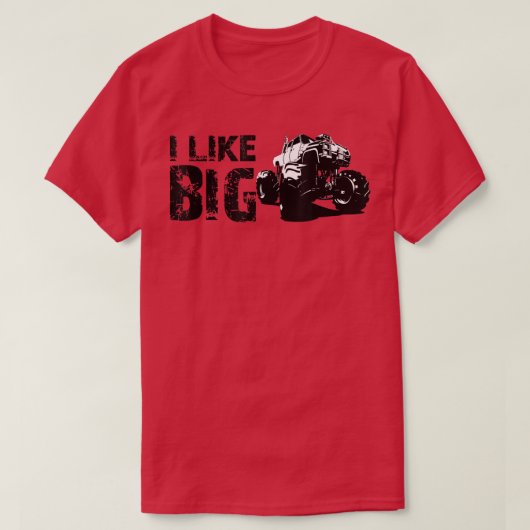 I like big trucks T-Shirt (Design vorne)