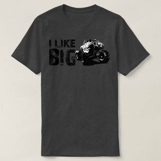 I like big trucks T-Shirt (Design vorne)