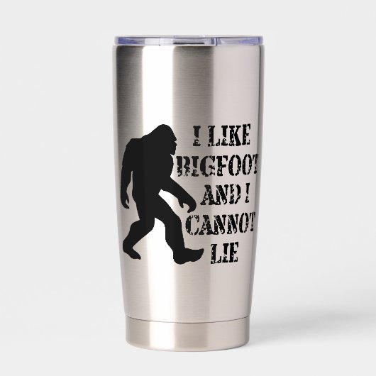 I like Bigfoot and I cannot Lie    Thermobecher (Vorderseite)