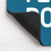 I Like Boys Funny Jokes Sarcastic  Mousepad (Ecke)