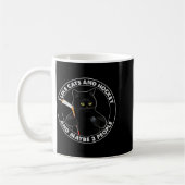 I Like Cats And Hockey And Maybe 3 People Funny Bl Kaffeetasse (Links)