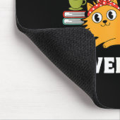 I Like Cats And Weekends Lover Funny Cozy Gamer Qu Mousepad (Ecke)