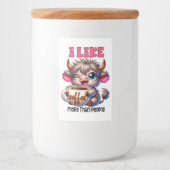 I Like Coffee More Than People Lebensmitteletikett (Vorderseite)