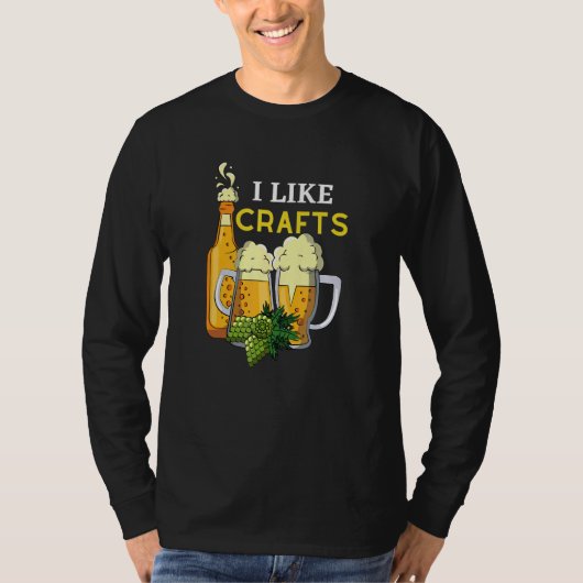 I Like Crafts Beer Microbrew Hops   2 T-Shirt (Vorderseite)