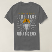 I Like Em with Long Legs and a Big Rack T-Shirt (Design vorne)