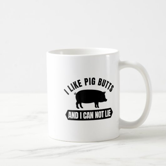 I Like G Butts And I Cannot Lie Funny Bbq Grilling Kaffeetasse (Rechts)