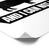 I Like G Butts And I Cannot Lie Funny Bbq Grilling Poster (Ecke)