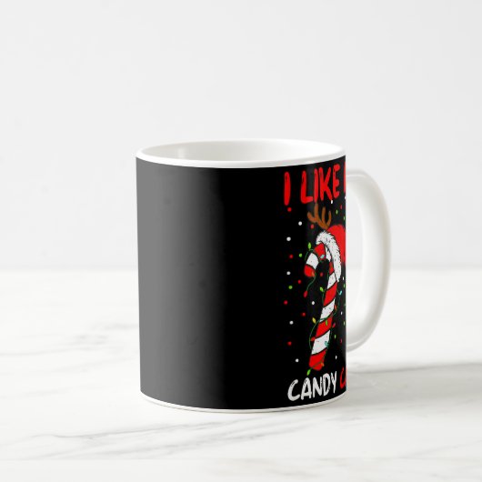 I Like Her Peppermint Candies Couples Matching Chr Kaffeetasse (VorderseiteRechts)