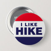 I like HIKE Button, Standard, 3 Inch Button (Vorne & Hinten)