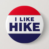 I like HIKE Button, Standard, 3 Inch Button (Vorderseite)