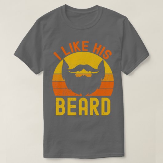 i like his beard 22 T-Shirt (Design vorne)