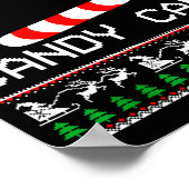 I Like His Candy Cane Couple Matching Christmas Me Poster (Ecke)