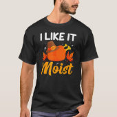 I LIKE IT MOIS  Thanksgiving Costume Turkey Leg Da T-Shirt (Vorderseite)