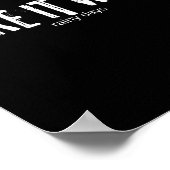 I Like It Wet… Rainy Days Funny Humorous Weather Poster (Ecke)