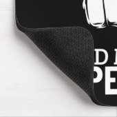 I Like Kenpo Karate And Maybe 3 People Funny Ameri Mousepad (Ecke)