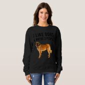 I Like Leonberger Dogs And Maybe 3 People Sweatshirt (Vorne ganz)