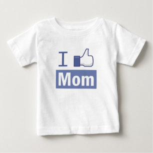 I like mom baby t-shirt