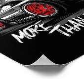 I Like More Than People Funny Car Enthusiast Lover Poster (Ecke)