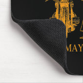 I Like Motorcycles And Karate And Maybe 3 People H Mousepad (Ecke)