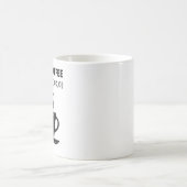I Like My Coffee Black Funny Programmer Coder Mug Verwandlungstasse (Mittel)