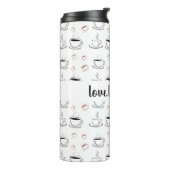 I like my cream and sugar in my coffee thermosbecher (Nach links gedreht)