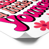 I Like My Husband A Little Bit Younger Funny Husba Poster (Ecke)