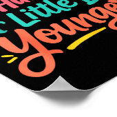 I Like My Husband A Little Bit Younger Funny Women Poster (Ecke)