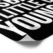 I Like My Husband A Little Bit Younger Poster (Ecke)