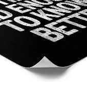 I Like My Husband A Little Bit Younger Saying Sarc Poster (Ecke)