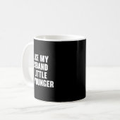 I Like My Husband A Little Bit Younger Womens Funn Kaffeetasse (Vorderseite Links)