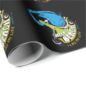 "I like My life" Hermosa Beach Wrapping Paper Geschenkpapier (Rolleneckpunkt)