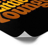 I Like My Man A Little Bit Younger Funny Romantic  Poster (Ecke)