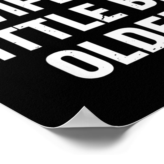 I Like My Wife A Little Bit Older Funny Saying Wom Poster (Ecke)