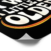 I Like My Wife A Little Bit Older Groovy Marriage Poster (Ecke)