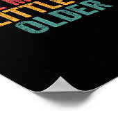 I Like My Wife A Little Bit Older Retro Funny Sayi Poster (Ecke)