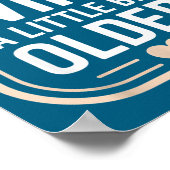 I Like My Wife A Little Bit Older Sarcastic Husban Poster (Ecke)