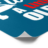 I Like My Wife Retro A Little Older Sarcastic Suse Poster (Ecke)