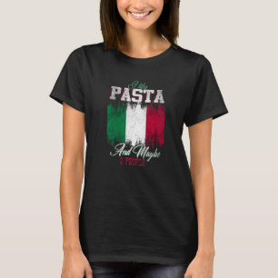 I like Pasta Italy Culture Italia Flag Pre T-Shirt